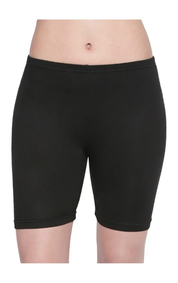 Bodycare Cycling shorts in Cotton Spandex - Pack of 1- 16B - Image 2
