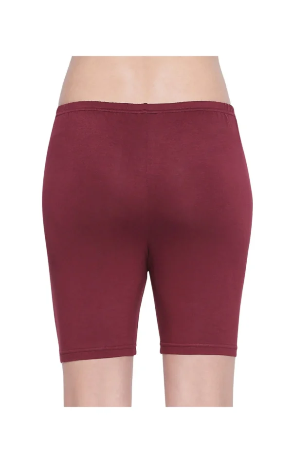 Bodycare Women's High Coverage Super Combed Cotton Elastane Stretch Mid Waist Shorties with Concealed Waistband-16D-MH-1pc - Image 3