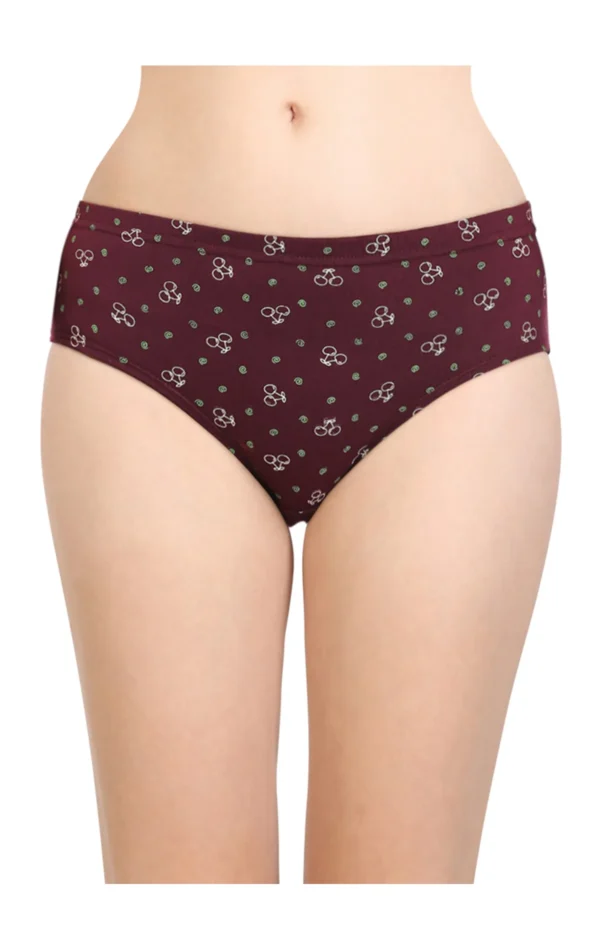 Pack of 3 Bodycare Premium Printed Cotton Briefs in Assorted colors-3700-D - Image 8