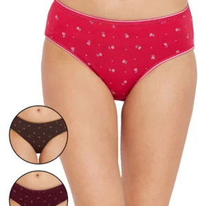 Bodycare Premium Printed Cotton Briefs in Assorted colors-400D Pack of 3