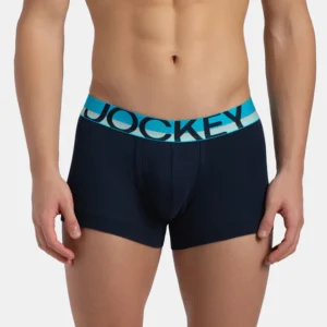 Super Combed Cotton Rib Solid Trunk with Ultrasoft Waistband