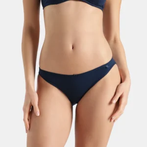 Super Combed Cotton Elastane Stretch Low Waist Bikini With Concealed Waistband and StayFresh Treatment