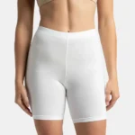 High Coverage Super Combed Cotton Elastane Stretch Shorties With Concealed Waistband
